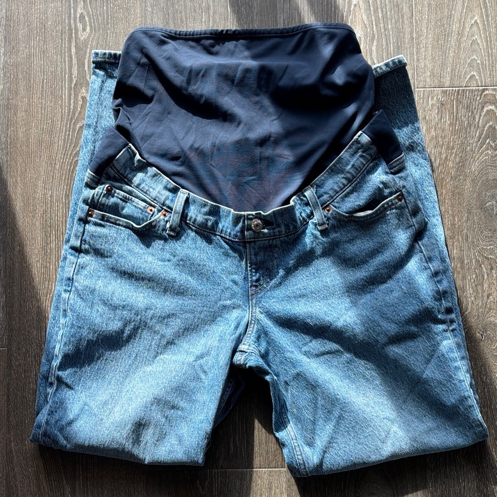 Abercrombie & Fitch Denim Maternity Pants